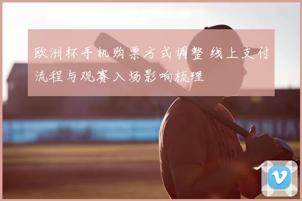 欧洲杯手机购票方式调整 线上支付流程与观赛入场影响梳理